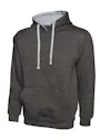 Uneek UC507 Sweater Contrast Hooded Regular Fit miniatuur