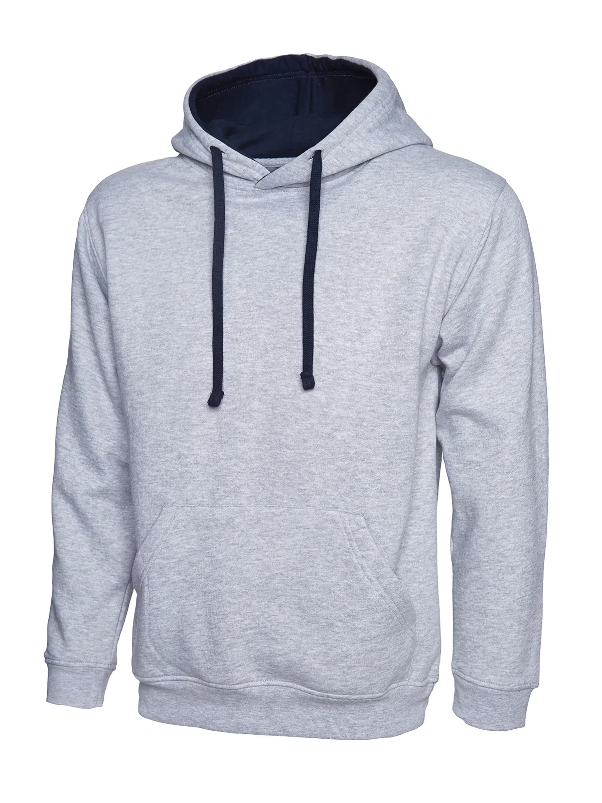 Grijs heather/marineblauw