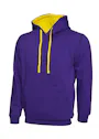 Uneek UC507 Sweater Contrast Hooded Regular Fit miniatuur