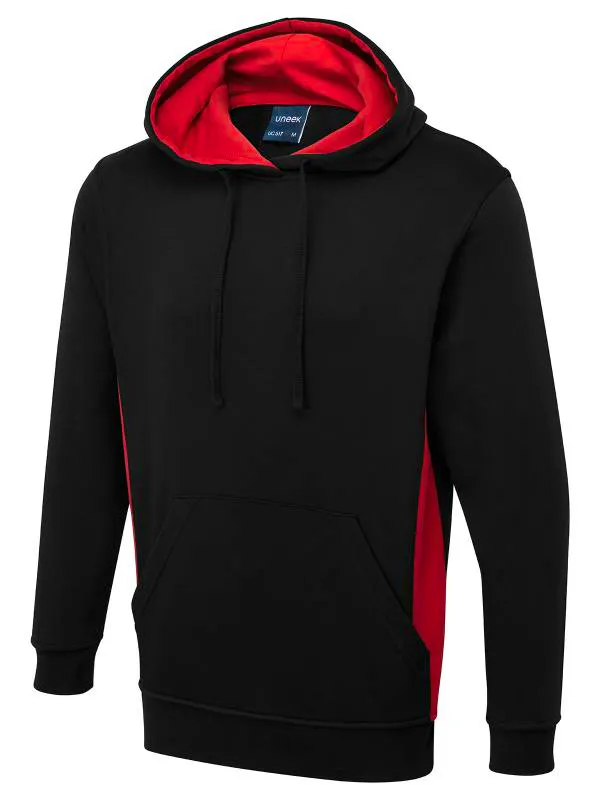 Zwart/rood