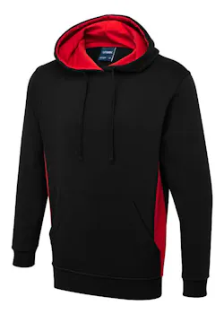 Uneek UC517 Sweatshirt Bicolor Hooded Regular Fit miniatuur