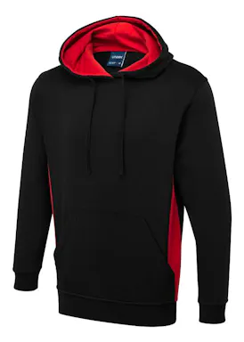 Uneek UC517 Sweatshirt Bicolor Hooded Regular Fit