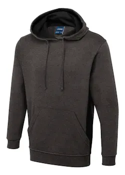 Uneek UC517 Sweatshirt Bicolor Hooded Regular Fit miniatuur