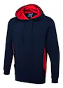 Uneek UC517 Sweatshirt Bicolor Hooded Regular Fit miniatuur