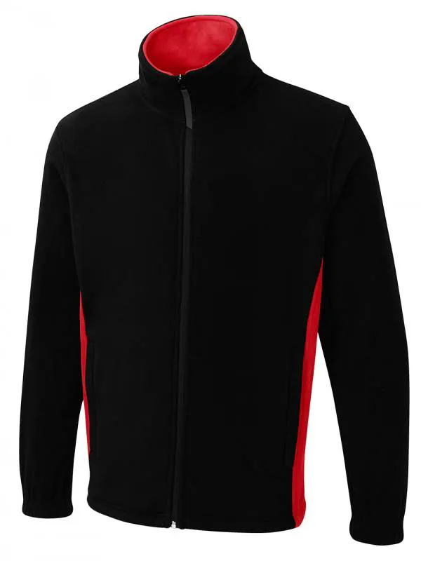 Zwart/rood