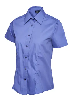Uneek UC712 Overhemd Poplin Dames korte mouwen miniatuur