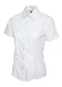 Uneek UC712 Hemd Poplin Damen, kurze Ärmel Vorschaubild