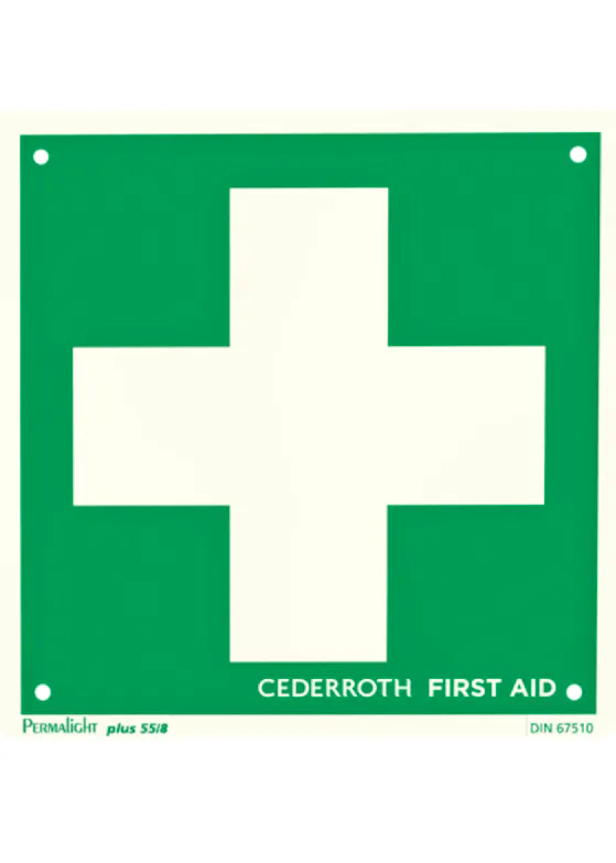 Cederroth-Schild „Erste-Hilfe-Kreuz“ (14946239)