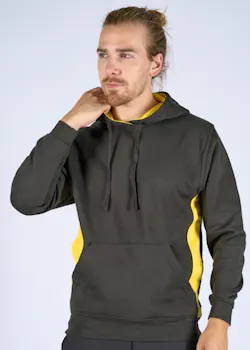 Uneek UC517 Sweatshirt Bicolor Hooded Regular Fit miniatuur