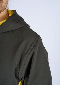 Uneek UC517 Sweatshirt Bicolor Hooded Regular Fit miniatuur