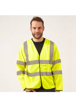 Uneek UC802 Veiligheidsvest Lange Mouwen miniatuur