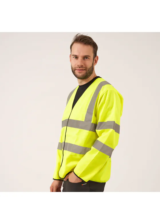 Uneek UC802 Veiligheidsvest Lange Mouwen