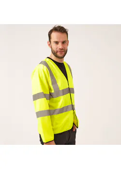 Uneek UC802 Veiligheidsvest Lange Mouwen miniatuur