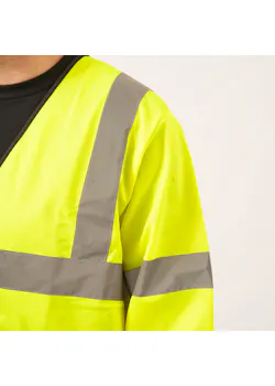 Uneek UC802 Veiligheidsvest Lange Mouwen miniatuur