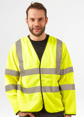 Uneek UC802 Veiligheidsvest Lange Mouwen