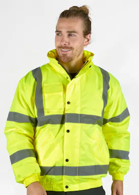 Uneek UC804 Sicherheitsjacke Hi-Viz-Bomber