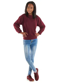 Uneek UX7 Sweatshirt Regular Fit Kinderen miniatuur