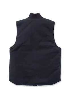 Carhartt V01 Duck Insulated Rib Collar Bodywarmer Comfort Fit miniatuur