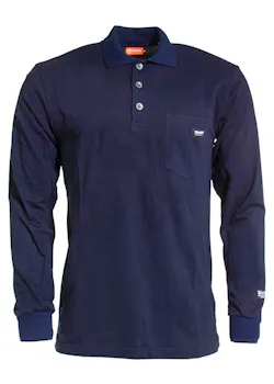 Tranemo Cantex 5945 89 Poloshirt LM Vlamvertragend PFAS-free Skinsafe™