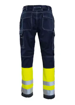 Tranemo Hi-Vis Dames Werkbroek Cantex Weld Stretch 5027 88 miniatuur