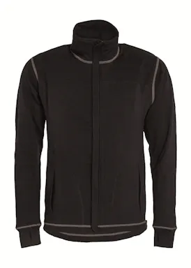 Tranemo 633090 Sweatshirt mit Reißverschluss, Merino, flammhemmend, antistatisch