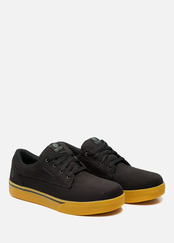 Volcom True Sicherheitsschuh S1P, HRO, ESD, niedrig, schwarz