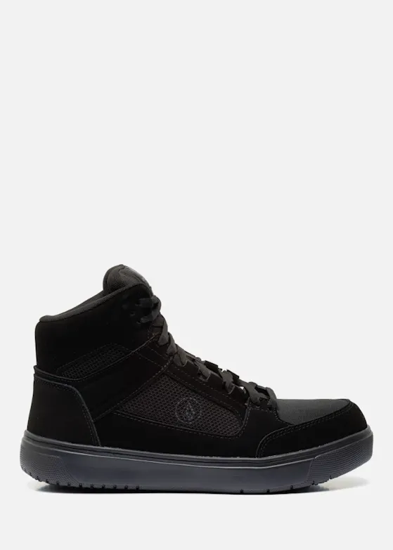 Volcom Evolve Sicherheitsschuh S3S HRO ESD, hoch, schwarz