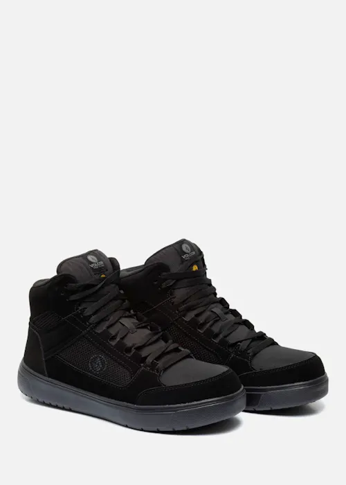 Volcom Evolve Veiligheidsschoen S3S HRO ESD Hoog Zwart