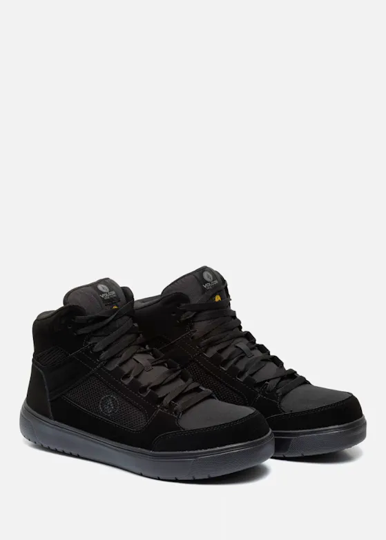 Volcom Evolve Sicherheitsschuh S3S HRO ESD, hoch, schwarz