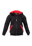 Zwart/rood