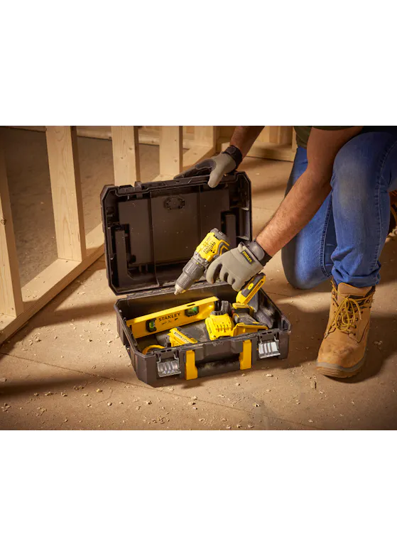 STANLEY Fatmax Pro-Stack I Werkzeugkoffer mit langem Handgriff