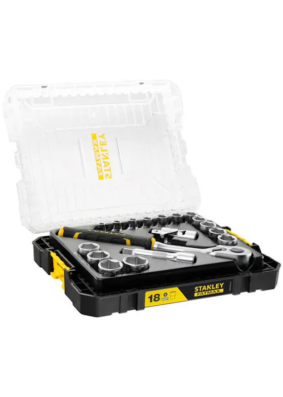 STANLEY Fatmax Pro-Stack Doppenset 3/8" 18-Delig