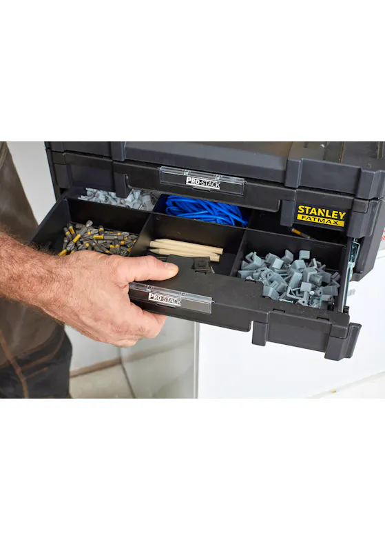 STANLEY Fatmax Pro-Stack IV flache Schubladen