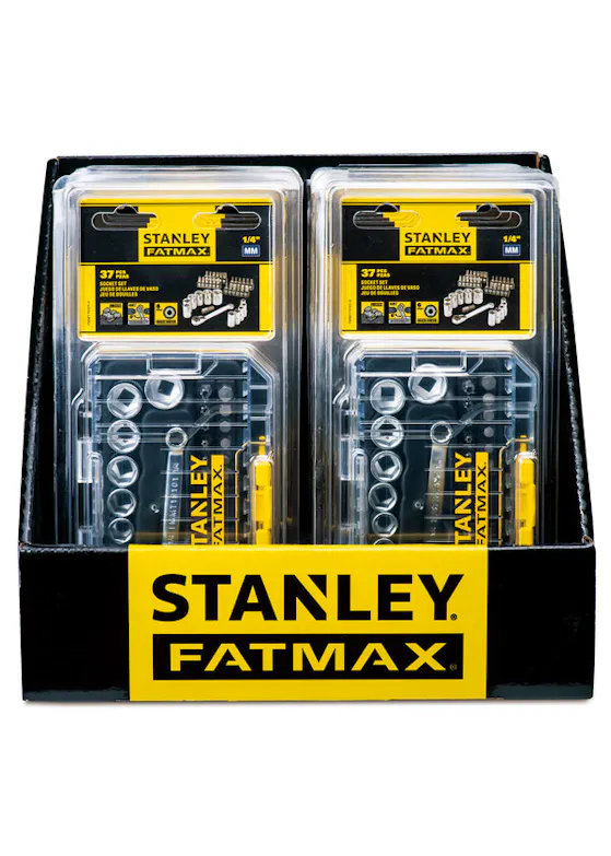 STANLEY Fatmax Pro-Stack Doppenset 1/4" 37-Delig
