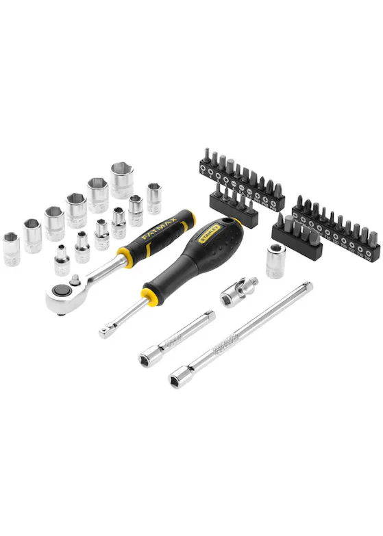 STANLEY Fatmax Pro-Stack Dopsleutelset 1/4" 48-Delig