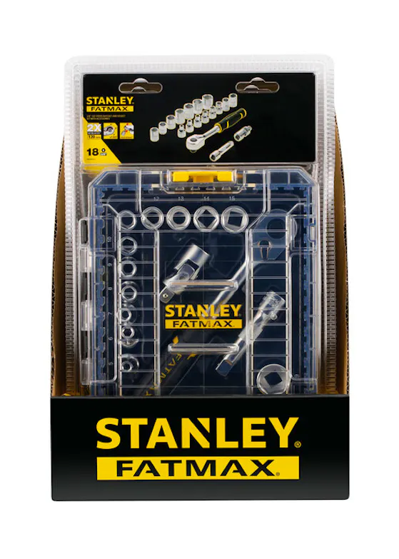 STANLEY Fatmax Pro-Stack Doppenset 3/8" 18-Delig