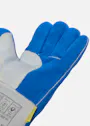 Weldas 10-2087 Blauw Split Rund Schouderleer Lashandschoen miniatuur