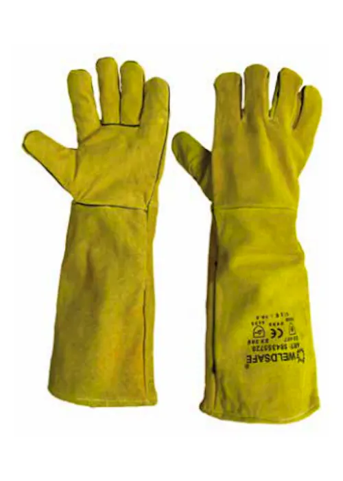 Weldsafe gant de soudage 728 en cuir bovin fendu