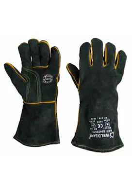 Weldsafe Schweißerhandschuh 755, Rindspaltleder mit Daumenverstärkung