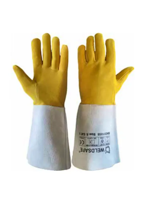 Weldsafe Gants de soudage en cuir de cerf TIG