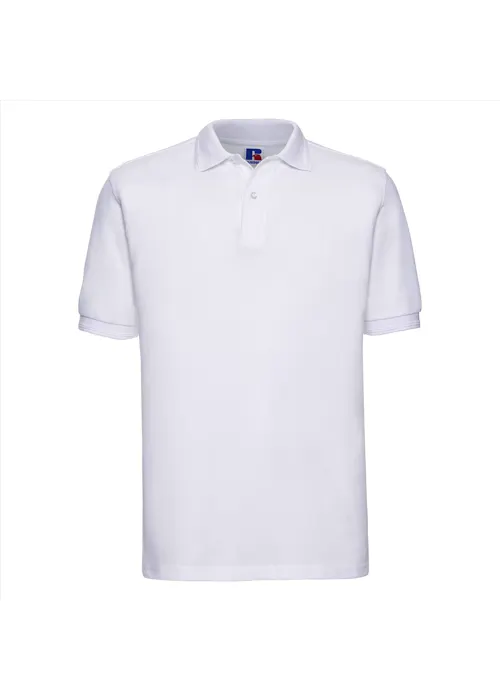 ##Russell strapazierfähiges Poly-Baumwolle-Poloshirt