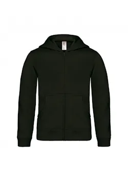 B&C BCWK682 Sweater Hooded Full Zip Regular Fit Kinderen
