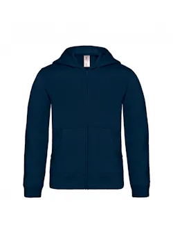 B&C BCWK682 Sweat à capuche fermeture éclair intégrale coupe standard pour enfants thumbnail (vignette)