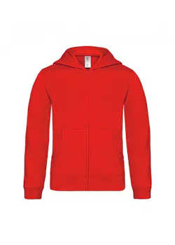 B&C BCWK682 Sweat à capuche fermeture éclair intégrale coupe standard pour enfants thumbnail (vignette)