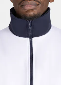 WorkMan 10.6.2701 sweat-shirt zippé bi-tons coupe standard thumbnail (vignette)