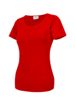 Texstar WT18 T-shirt Basic Slim Fit Dames miniatuur