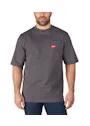 Milwaukee M12 WTSS Arbeits-T-Shirt, kurzärmelig, wasserabweisend und mit UV-Schutz Vorschaubild